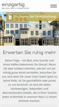 Mobile Screenshot of hoteleinzigartig.de